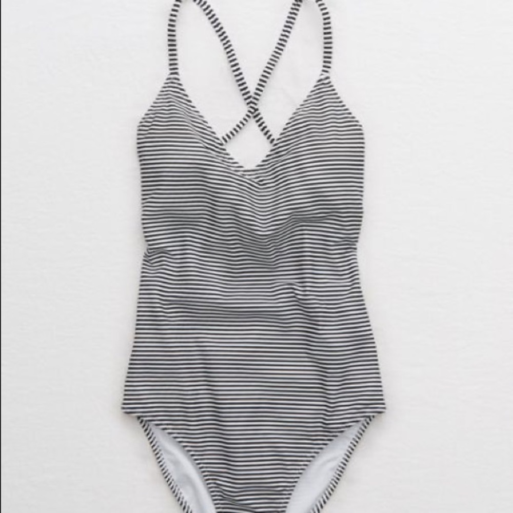 Aerie strappy back one piece